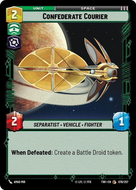 Confederate Courier (Foil)
