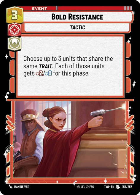Bold Resistance (Foil)
