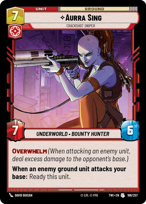 Aurra Sing, Crackshot Sniper (Foil)