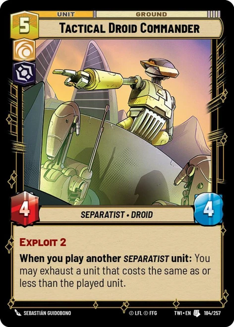 Tactical Droid Commander (Foil)