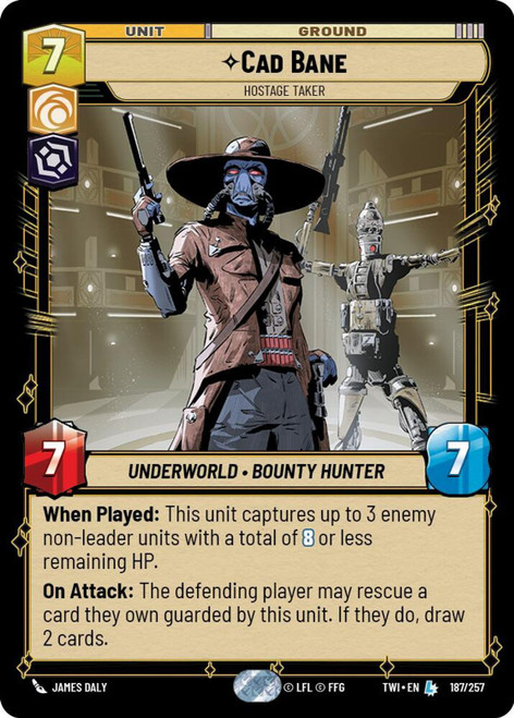 Cad Bane, Hostage Taker (Foil)