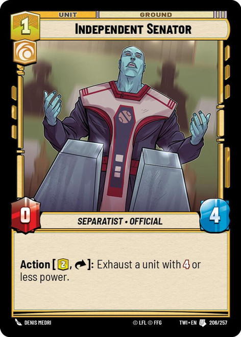 Independent Senator (Foil)