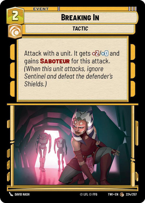 Breaking In (Foil)