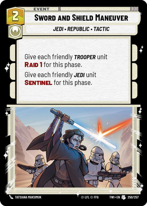 Sword and Shield Maneuver (Foil)