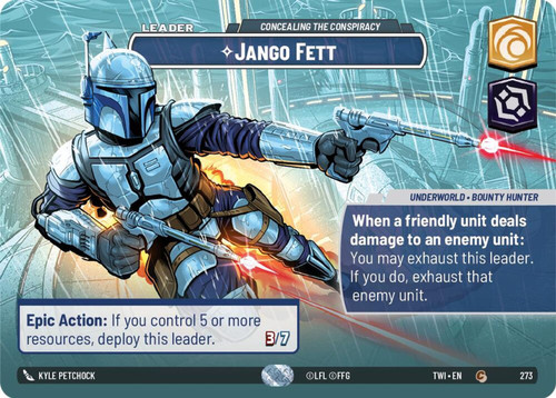 Jango Fett, Concealing the Conspiracy (Showcase Frame)