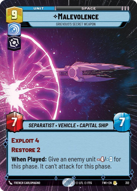 Malevolence, Grievous's Secret Weapon (Hyperspace Foil)