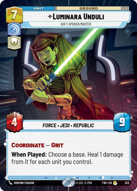 Luminara Unduli, Soft-Spoken Master (Hyperspace Foil)