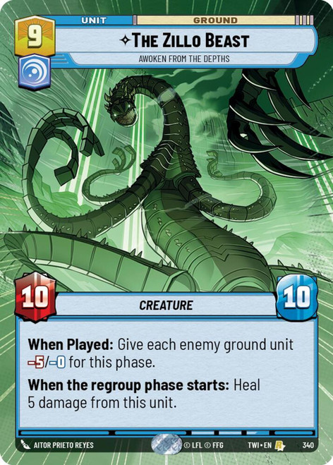 The Zillo Beast, Awoken From The Depths (Hyperspace Foil)