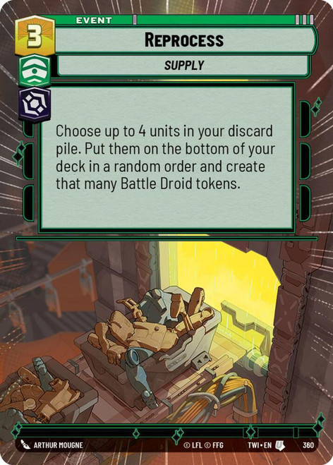 Reprocess (Hyperspace Foil)