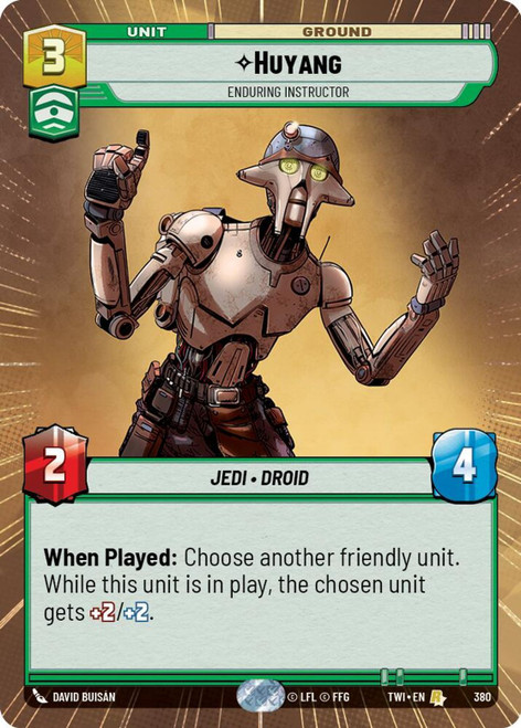 Huyang, Enduring Instructor (Hyperspace Foil)