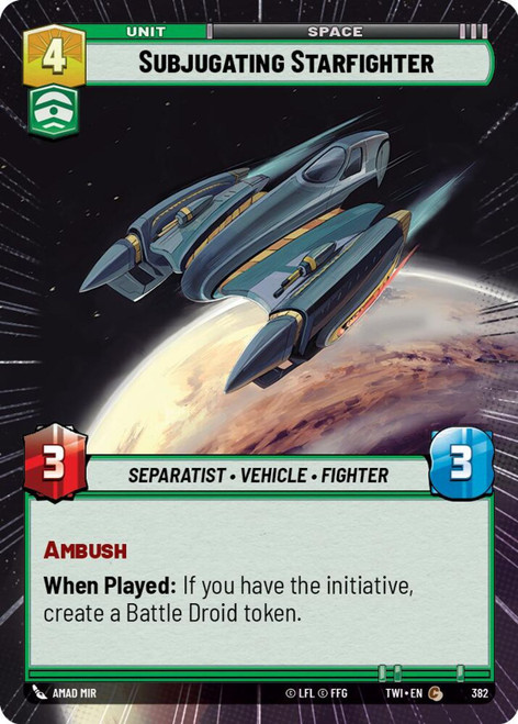 Subjugating Starfighter (Hyperspace Foil)