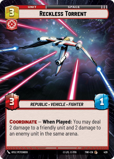 Reckless Torrent (Hyperspace Foil)