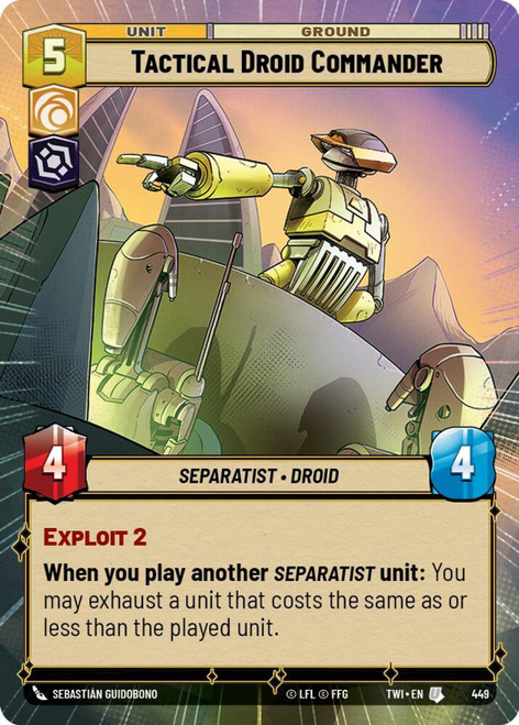Tactical Droid Commander (Hyperspace Foil)