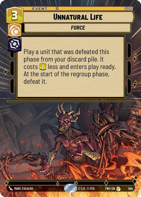 Unnatural Life (Hyperspace Foil)