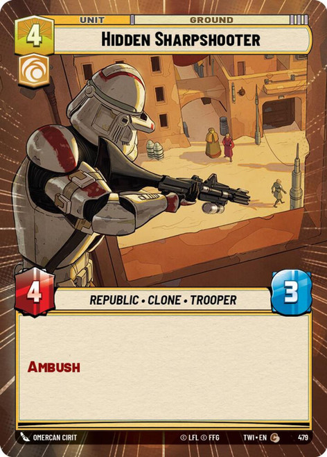 Hidden Sharpshooter (Hyperspace Foil)