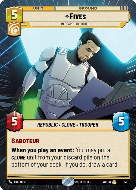 FivesIn Search of Truth (Hyperspace Foil)