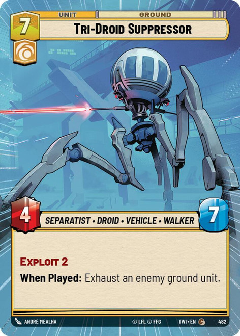 Tri-Droid Suppressor (Hyperspace Foil)