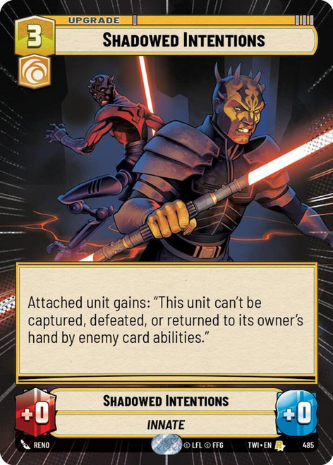 Shadowed Intentions (Hyperspace Foil)