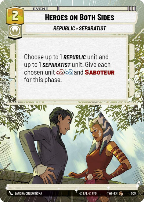 Heroes on Both Sides (Hyperspace Foil)