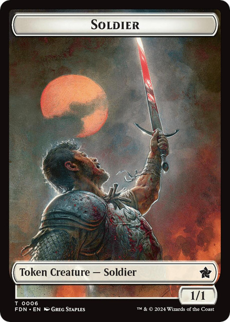 Soldier Token (Foil)
