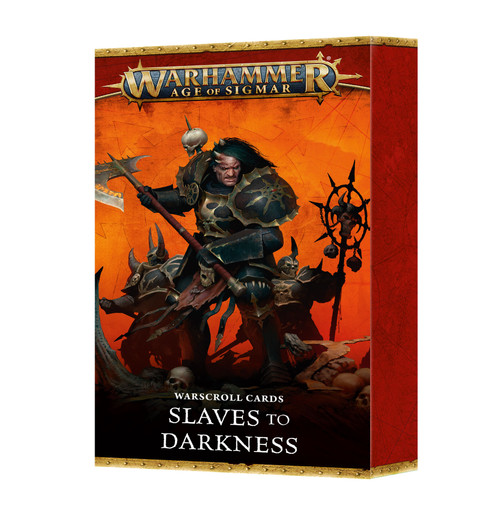 Warhammer Age of Sigmar - Slaves to Darkness: Warscroll Cards (4th Edition)