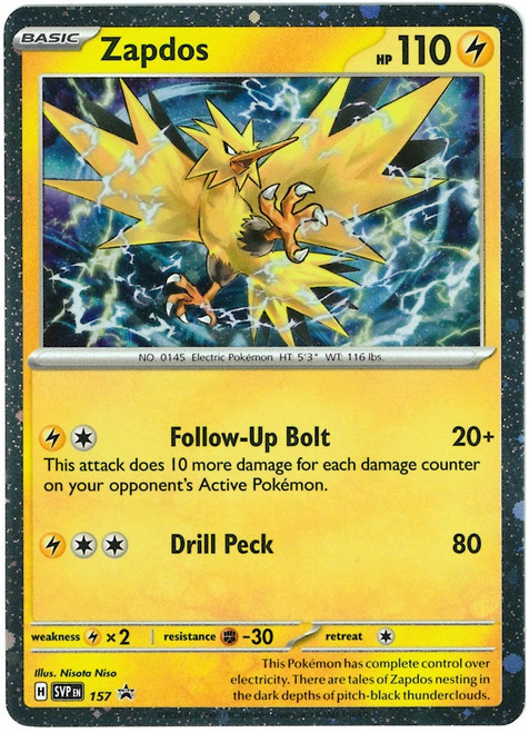 Scarlet & Violet Promo SVP157 Zapdos