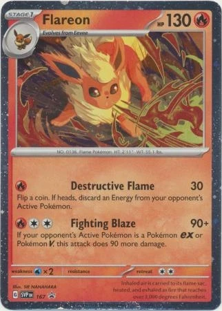 Scarlet & Violet Promo SVP167 Flareon