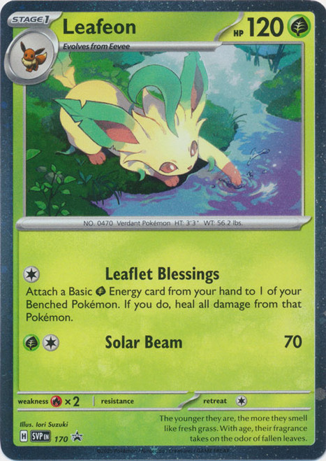 Scarlet & Violet Promo SVP170 Leafeon
