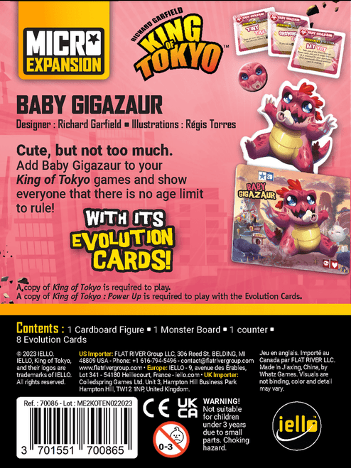 King of Tokyo: Baby Gigazaur