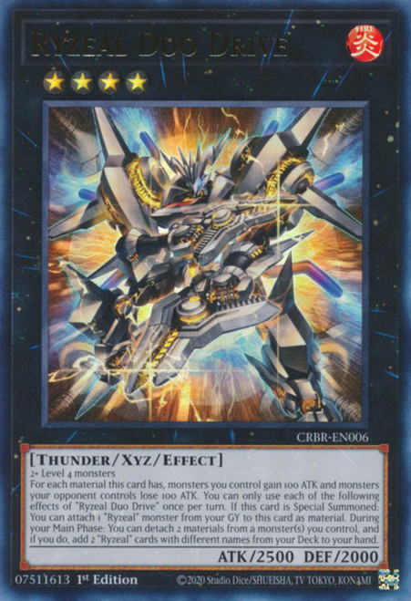 CRBR-EN006 Ryzeal Duo Drive (Ultra Rare)