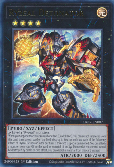 CRBR-EN007 Ryzeal Detonator (Collector's Rare)