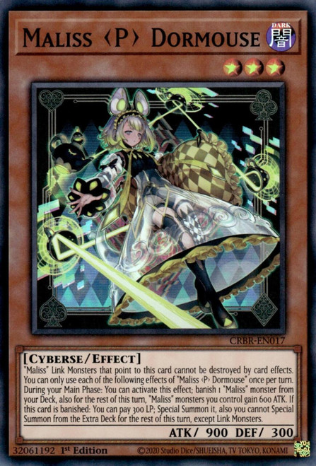 CRBR-EN017 Maliss <P> Dormouse (Super Rare)