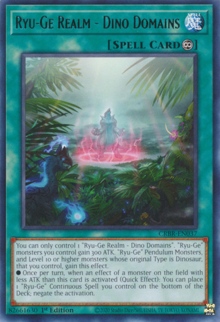 CRBR-EN037 Ryu-Ge Realm - Dino Domains (Rare)