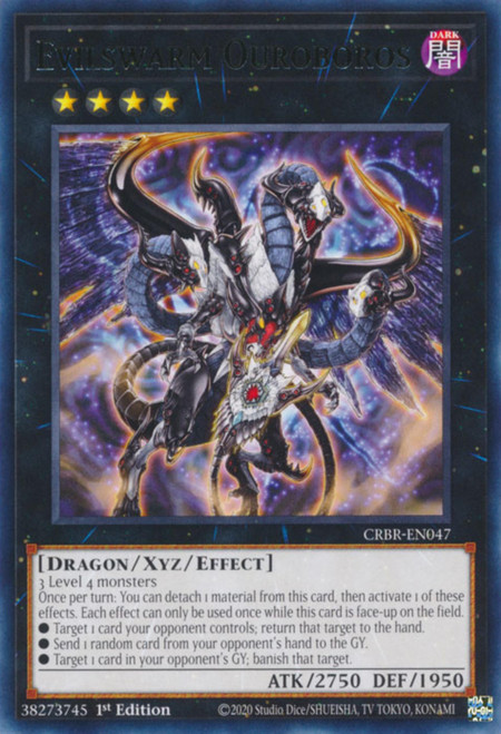 CRBR-EN047 Evilswarm Ouroboros (Super Rare)