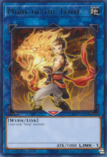 CRBR-EN056 Monk of the Tenyi (Super Rare)
