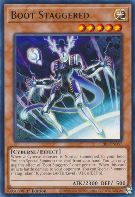 CRBR-EN057 Boot Staggered (Rare)