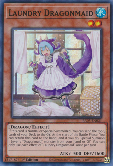 RA03-EN021 Laundry Dragonmaid (Super Rare)