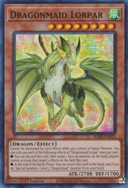 RA03-EN022 Dragonmaid Lorpar (Super Rare)