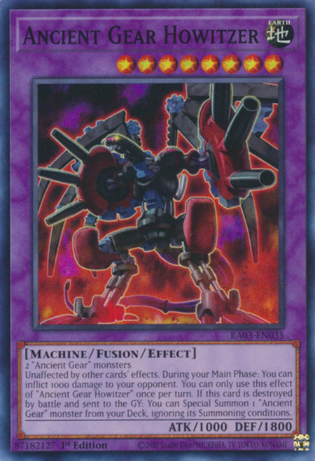 RA03-EN035 Ancient Gear Howitzer (Super Rare)
