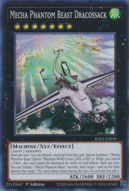 RA03-EN039 Mecha Phantom Beast Dracossack (Super Rare)