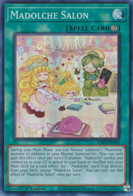 RA03-EN069 Madolche Salon (Super Rare)