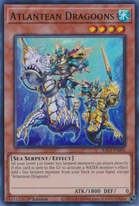 RA03-EN006 Atlantean Dragoons (Ultra Rare)