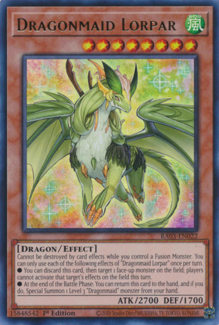 RA03-EN022 Dragonmaid Lorpar (Ultra Rare)