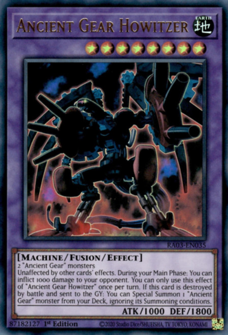 RA03-EN035 Ancient Gear Howitzer (Ultra Rare)