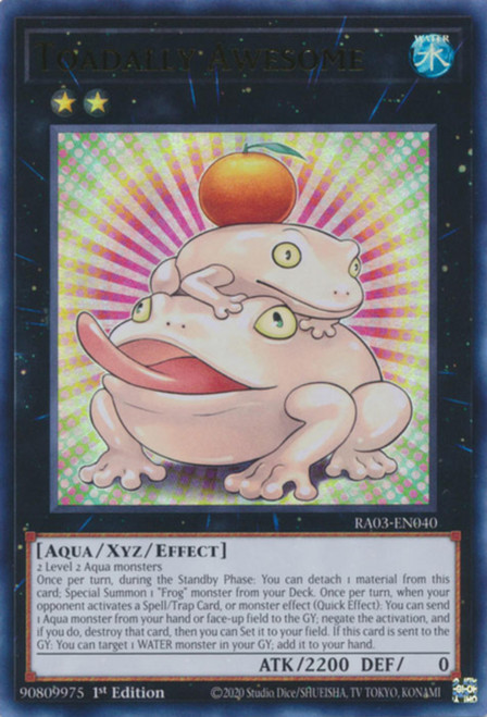 RA03-EN040 Toadally Awesome (Ultra Rare)