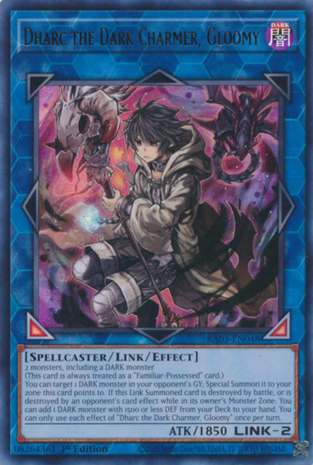 RA03-EN048 Dharc the Dark Charmer, Gloomy (Ultra Rare)