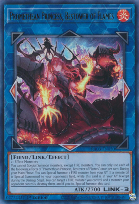 RA03-EN050 Promethean Princess, Bestower of Flames (Ultra Rare)