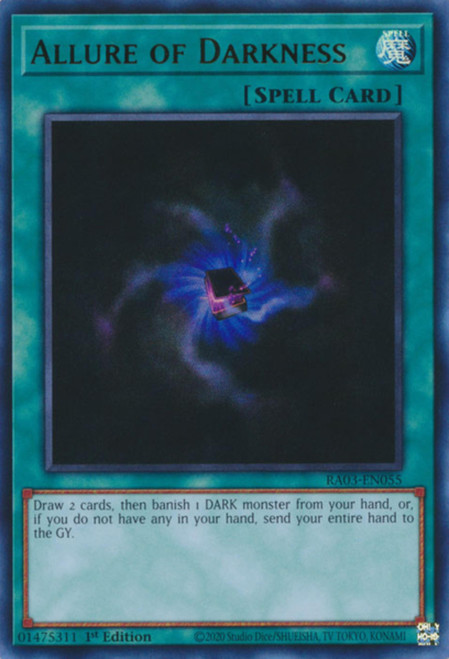 RA03-EN055 Allure of Darkness (Ultra Rare)