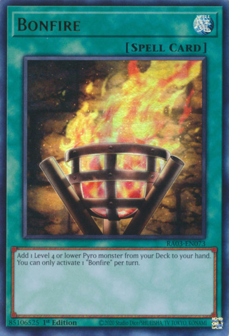 RA03-EN073 Bonfire (Ultra Rare)
