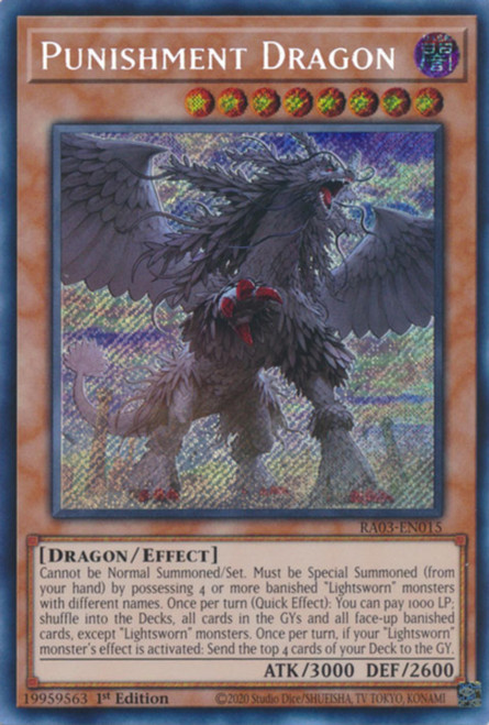 RA03-EN015 Punishment Dragon (Secret Rare)